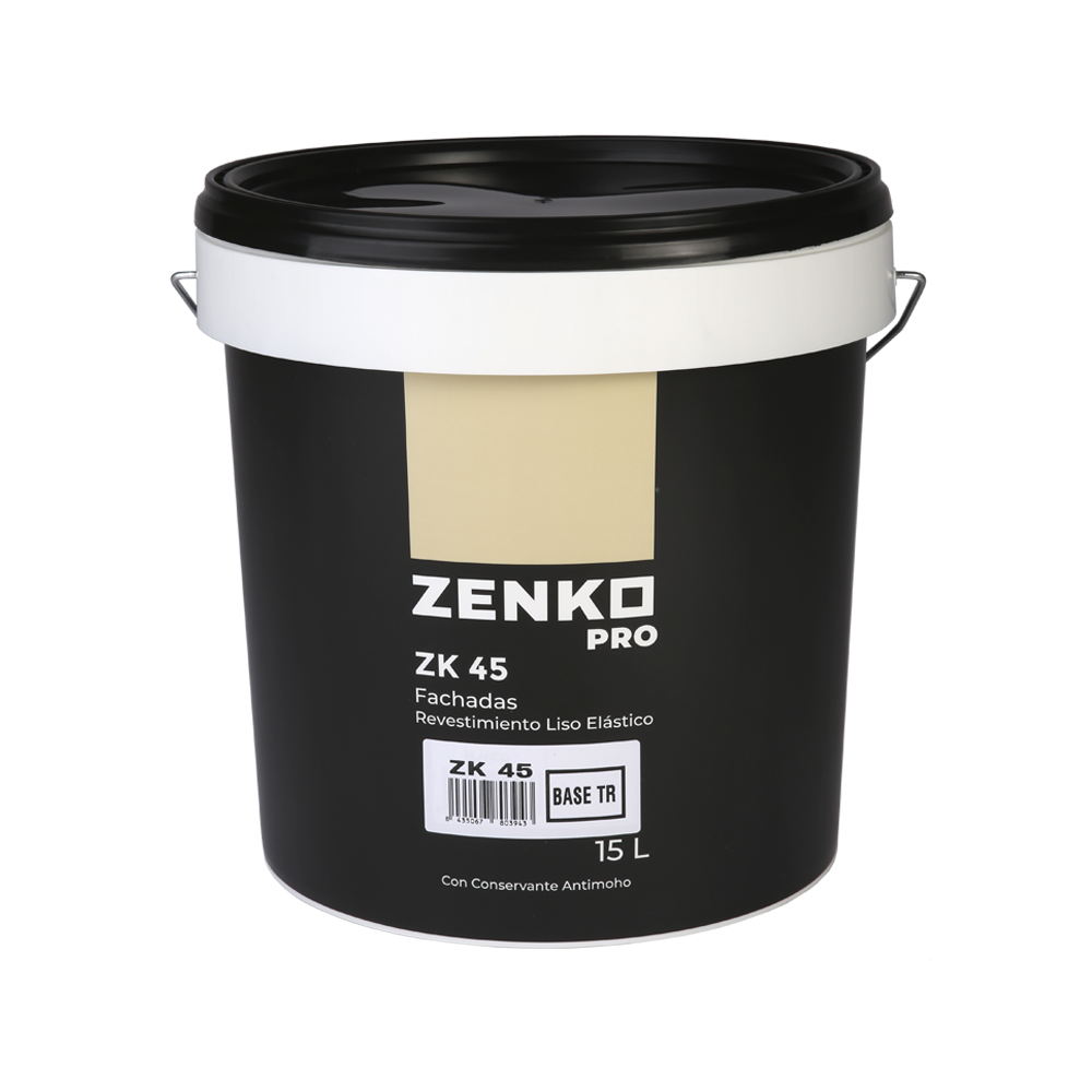 REVESTIMIENTO LISO ELÁSTICO FACHADAS ZK 45 ST