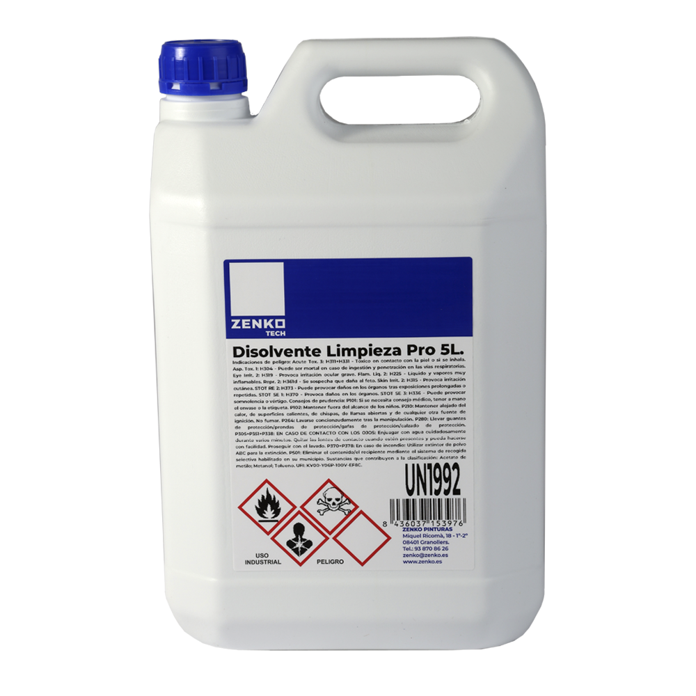 DISOLVENTE LIMPIEZA PRO