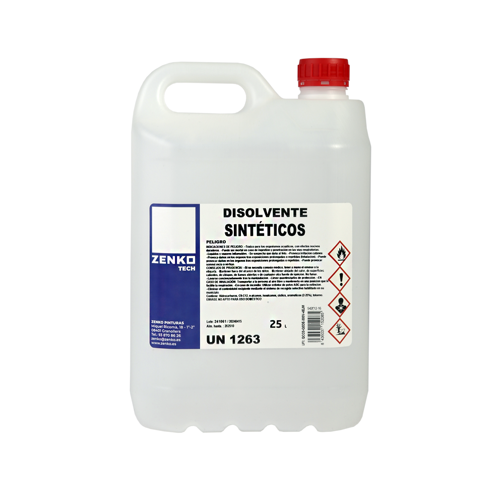 DISOLVENTE SINTÉTICO NUEVA FÓRMULA