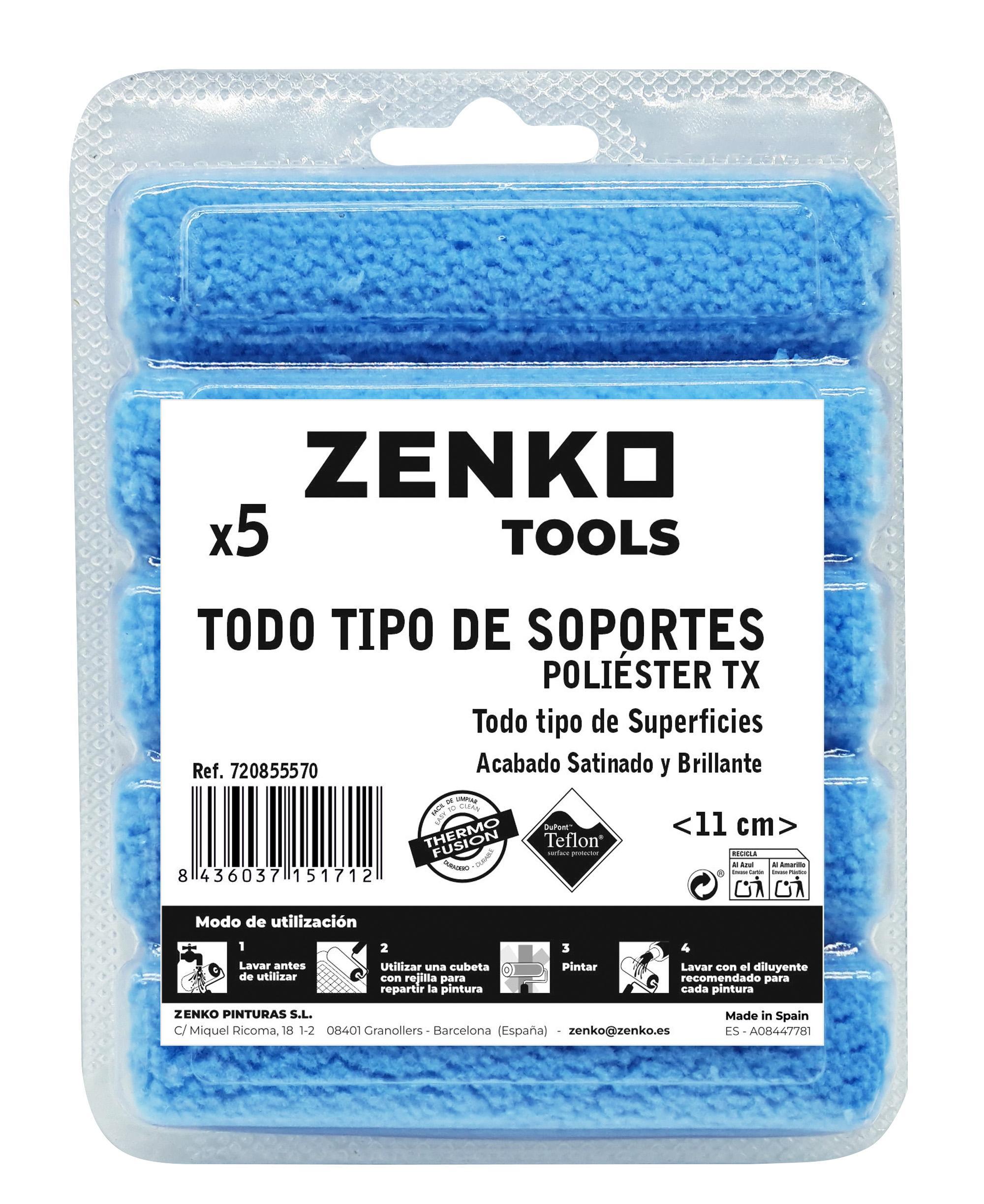 RECAMBIO MINI RODILLO TODO TIPO DE SOPORTES TEFLON