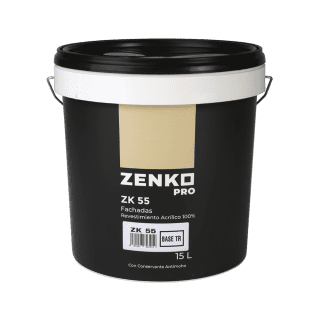 REVESTIMIENTO ACRÍLICO 100 % FACHADAS ZK 55 ST